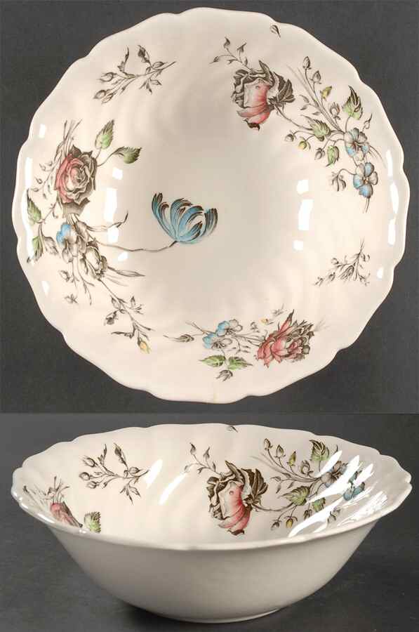 Day In June Multicolor 8" Round Vegetable Bowl by Johnson Brothers-1