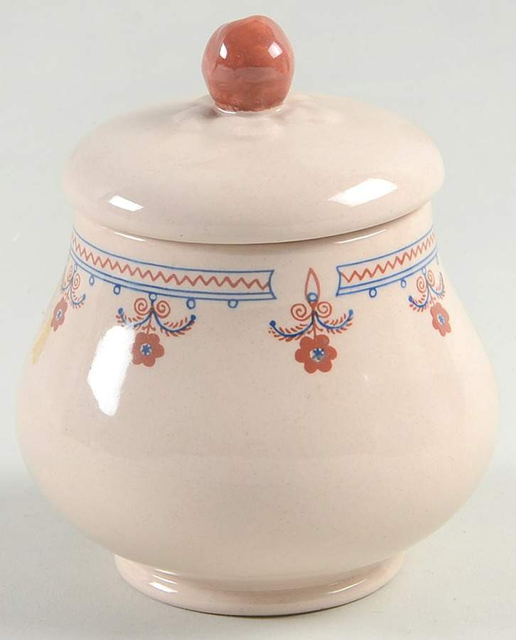 Danube Sugar Bowl & Lid by Johnson Brothers-1