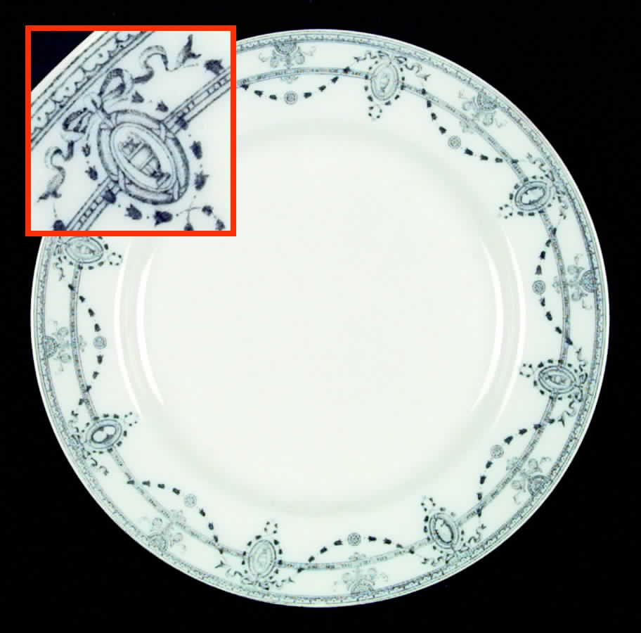 Davenport (No Trim) Luncheon Plate by Johnson Brothers-1