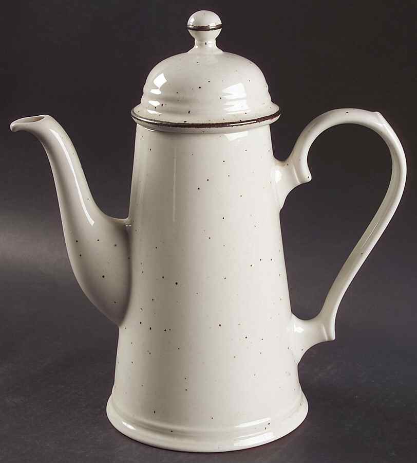 Desert Sand Coffee Pot & Lid by Johnson Brothers-1