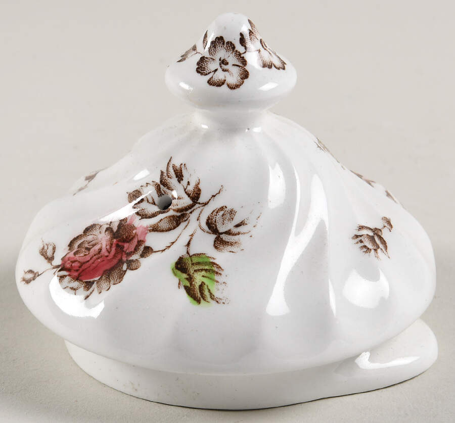 Devon Sprays Brown Multicolor Lid for Coffee Pot by Johnson Brothers-1