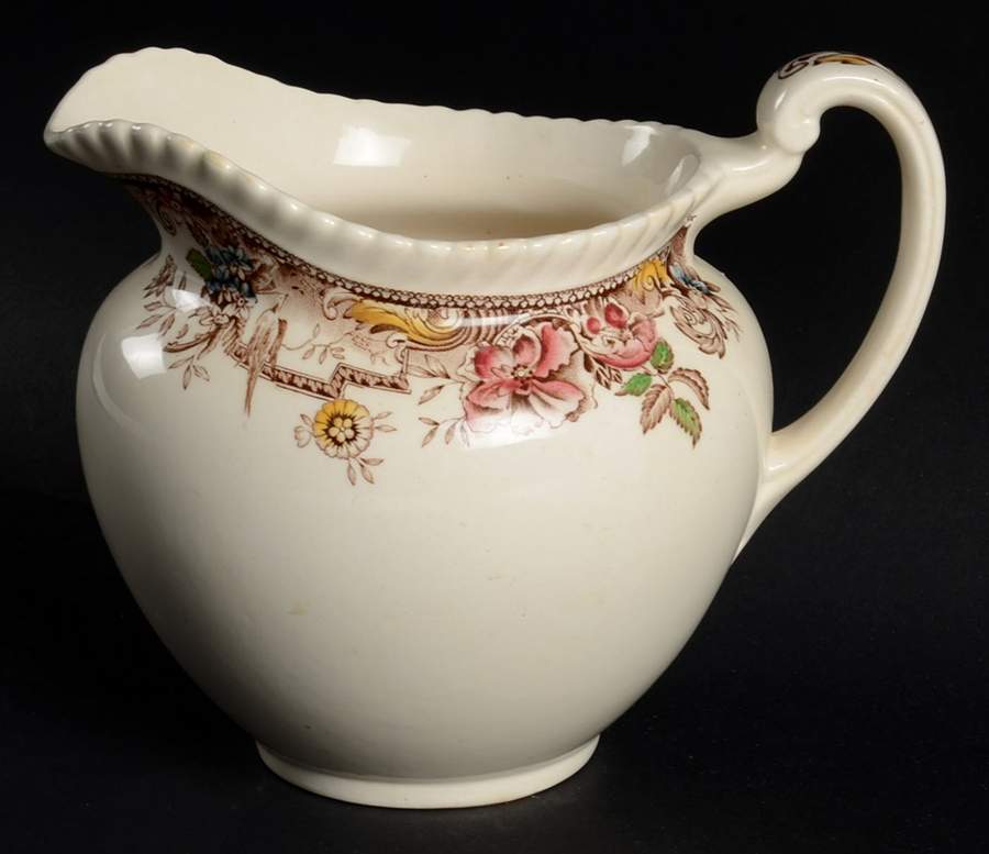 Devonshire Brown Multicolor 48 Oz Pitcher by Johnson Brothers-1