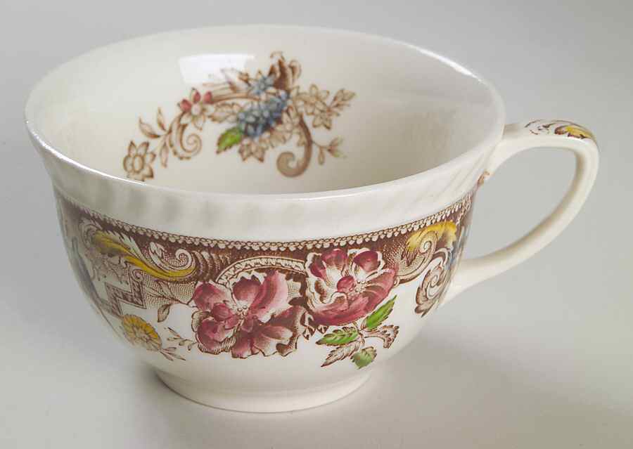 Devonshire Brown Multicolor Snack Cup by Johnson Brothers-1