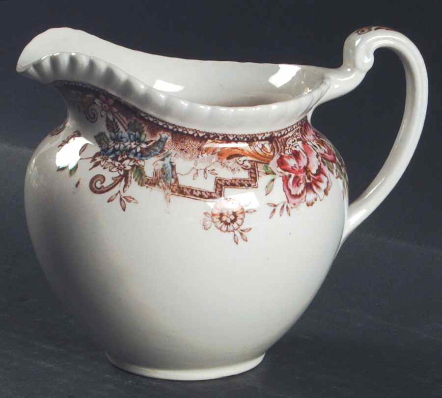 Devonshire Brown Multicolor 24 Oz Pitcher by Johnson Brothers-1