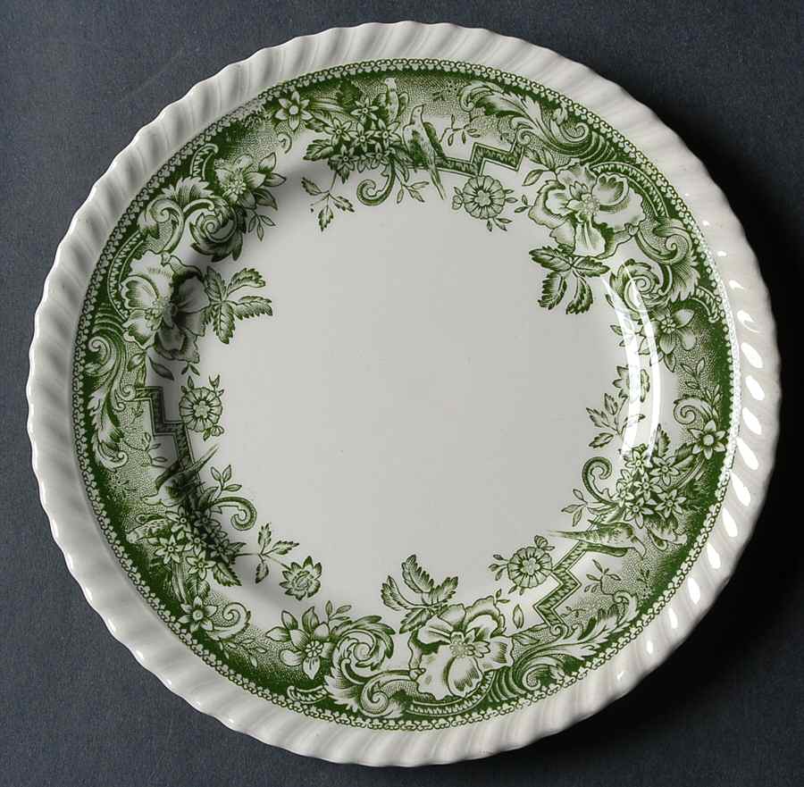 Devonshire Green Bread & Butter Plate by Johnson Brothers-1