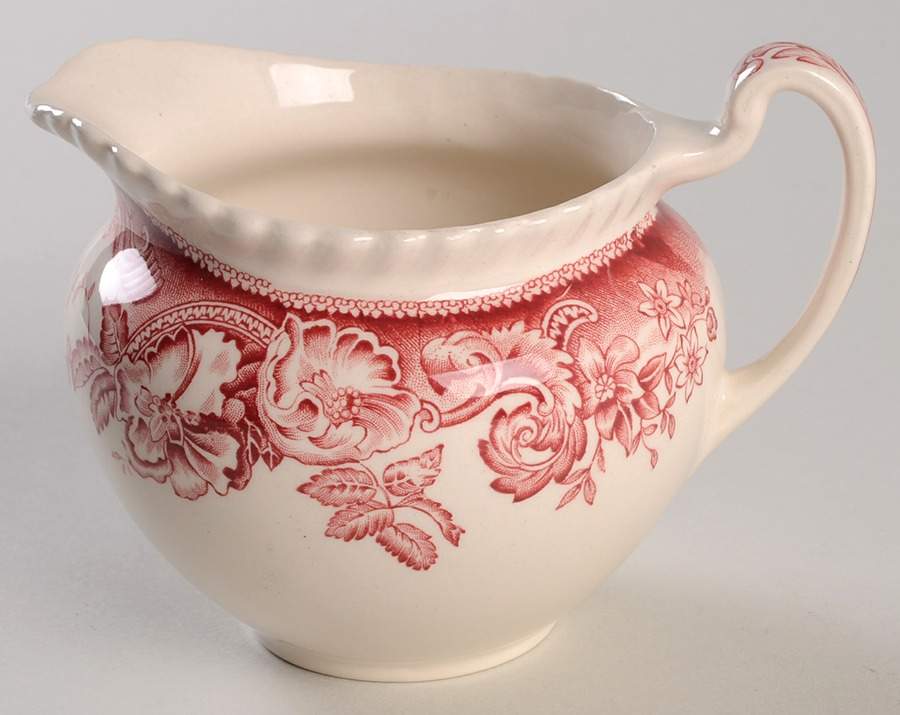 Devonshire Red Creamer by Johnson Brothers-1
