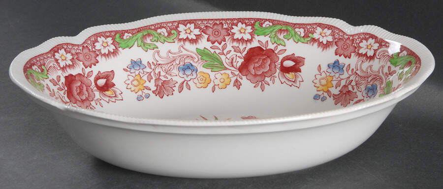 Dorchester 9" Oval Vegetable Bowl by Johnson Brothers-1