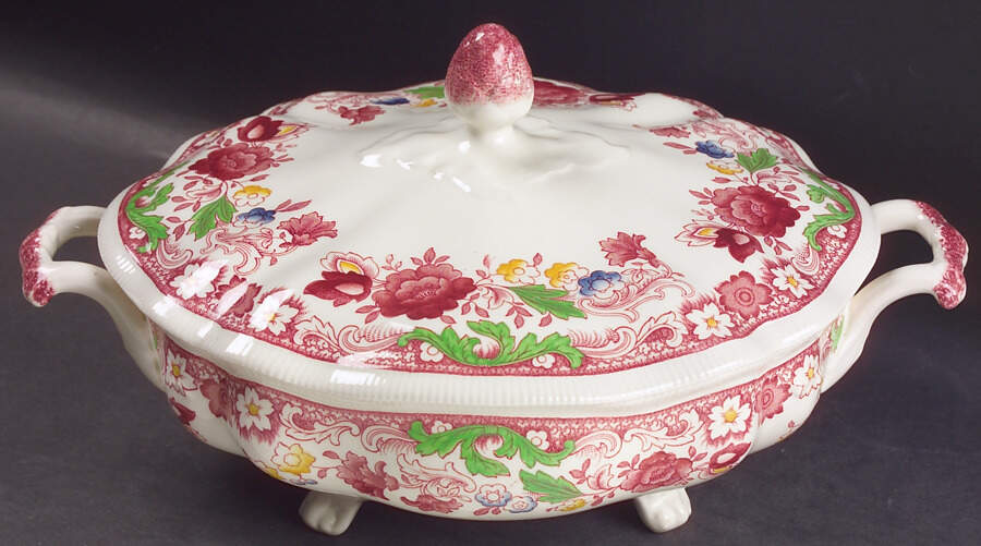 Dorchester Oval Covered Vegetable by Johnson Brothers-1