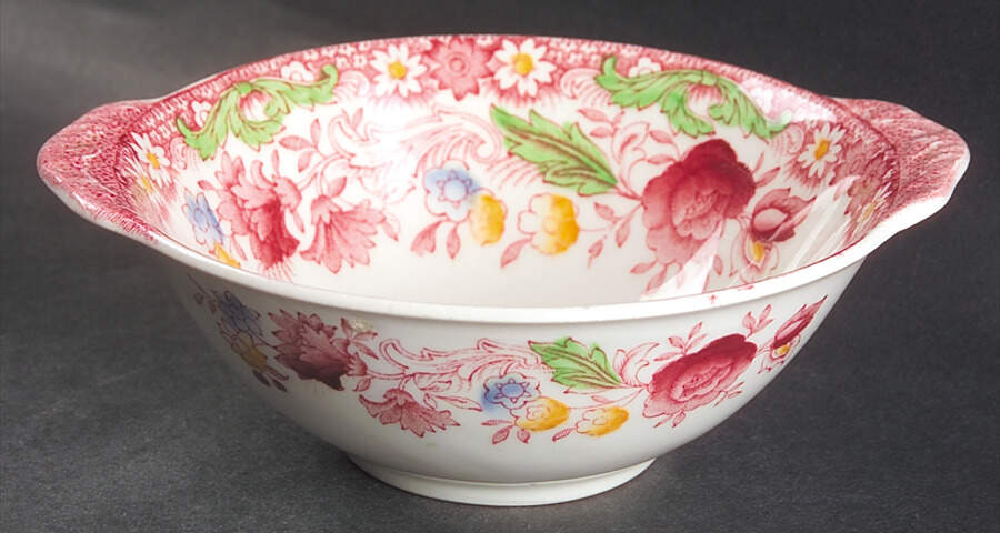 Dorchester Lugged Fruit/Dessert (Sauce) Bowl by Johnson Brothers-1