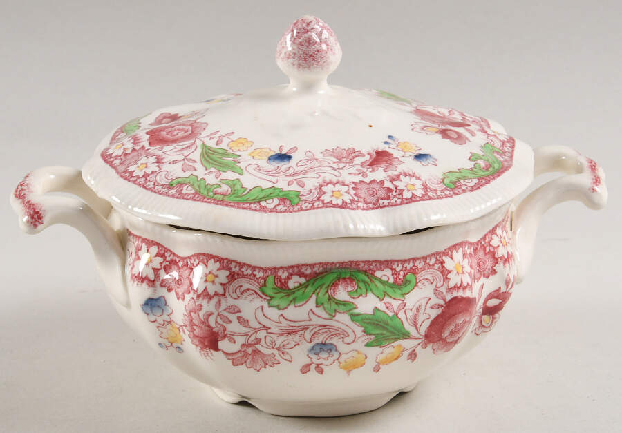 Dorchester Sugar Bowl & Lid by Johnson Brothers-1