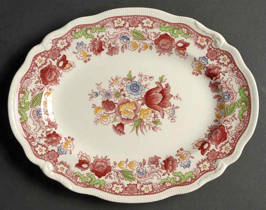 Dorchester 10" Oval Serving Platter by Johnson Brothers-1