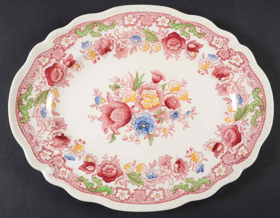 Dorchester 11" Oval Serving Platter by Johnson Brothers-1