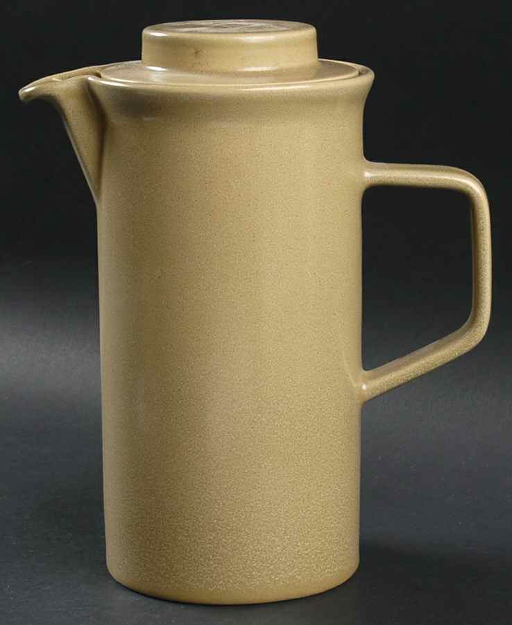 Dorado (Beige Orange) Coffee Pot & Lid by Johnson Brothers-1