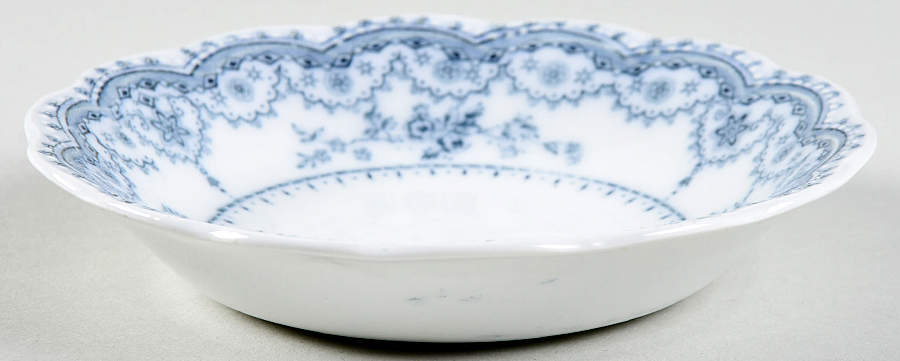 Dorothy (Blue Transfer, No Trim) Fruit/Dessert (Sauce) Bowl by Johnson Brothers-1