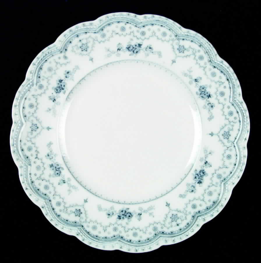 Dorothy (Blue Transfer, No Trim) Dinner Plate by Johnson Brothers-1