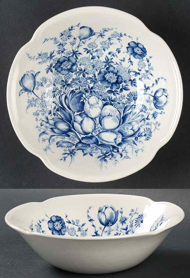 Dover Blue Coupe Cereal Bowl by Johnson Brothers-1