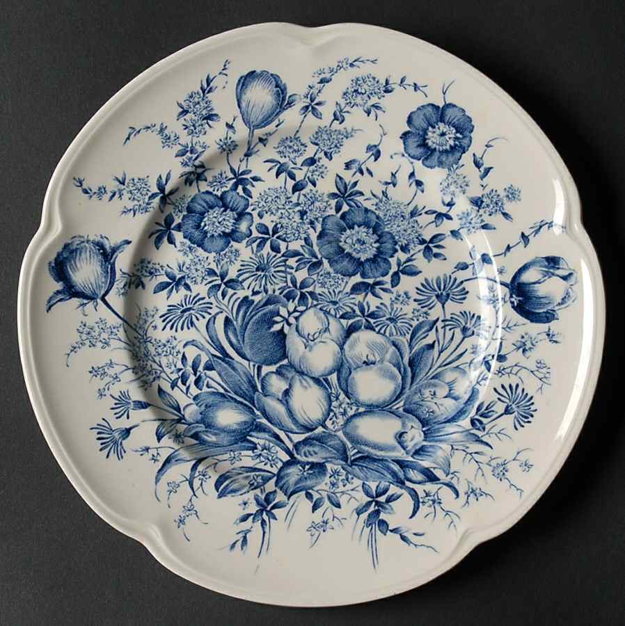 Dover Blue Salad Plate by Johnson Brothers-1