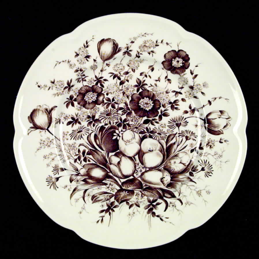 Dover Brown Dinner Plate by Johnson Brothers-1
