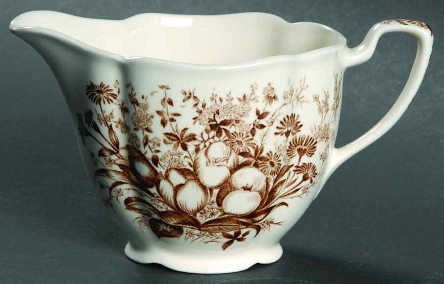 Dover Brown Creamer by Johnson Brothers-1