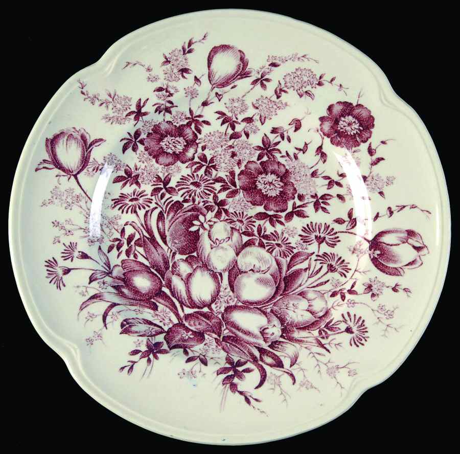 Dover Mulberry Bread & Butter Plate by Johnson Brothers-1