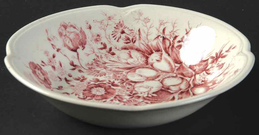 Dover Mulberry Fruit/Dessert (Sauce) Bowl by Johnson Brothers-1