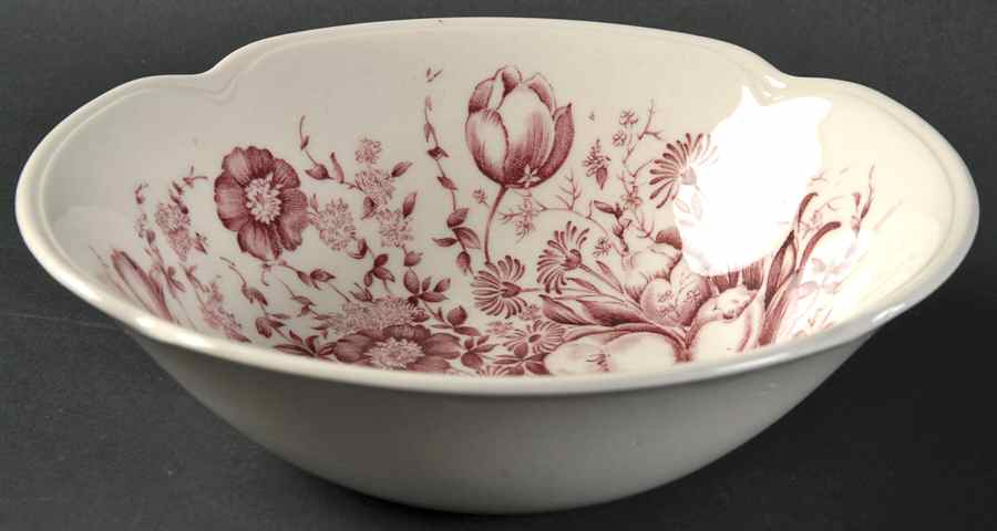 Dover Mulberry Coupe Cereal Bowl by Johnson Brothers-1