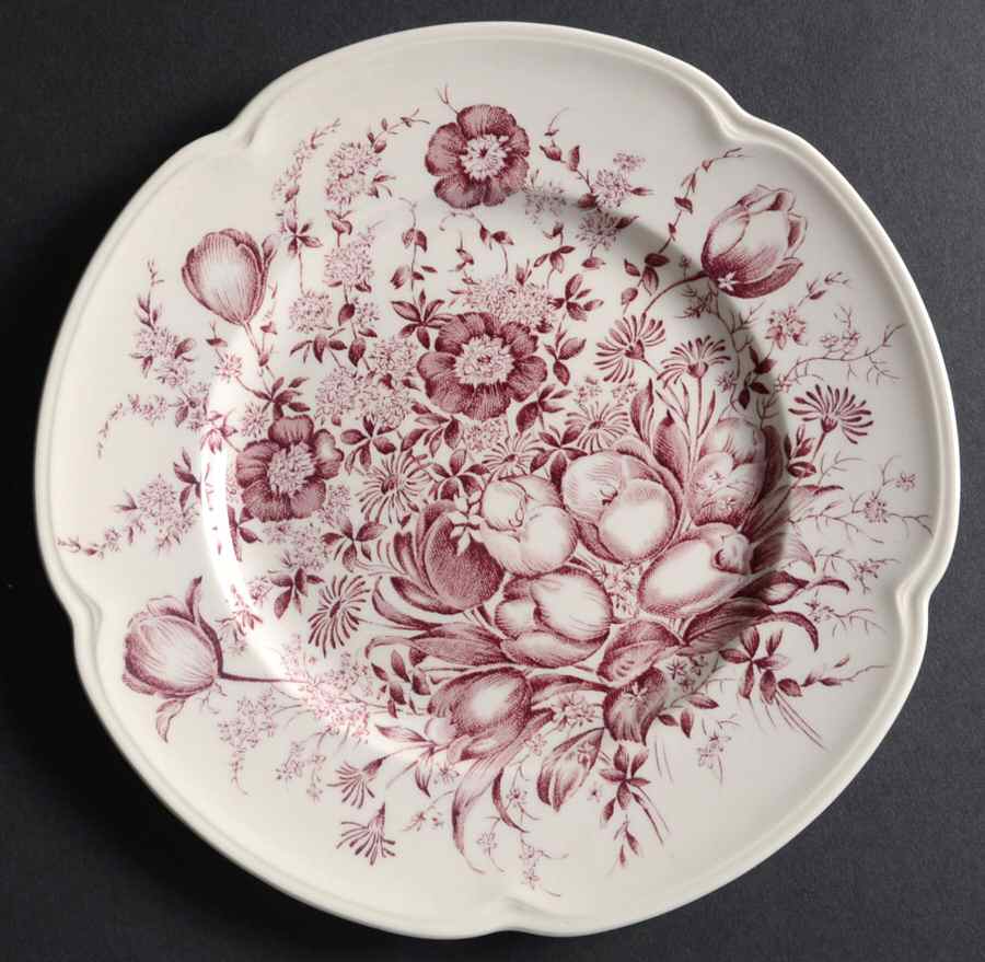 Dover Mulberry Salad Plate by Johnson Brothers-1