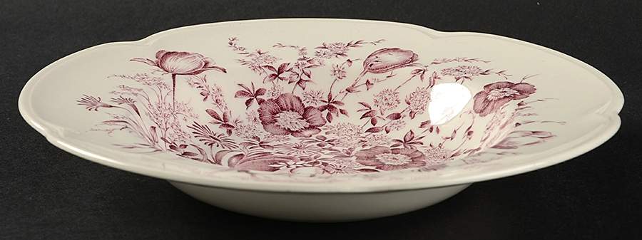 Dover Mulberry Rim Soup Bowl by Johnson Brothers-1