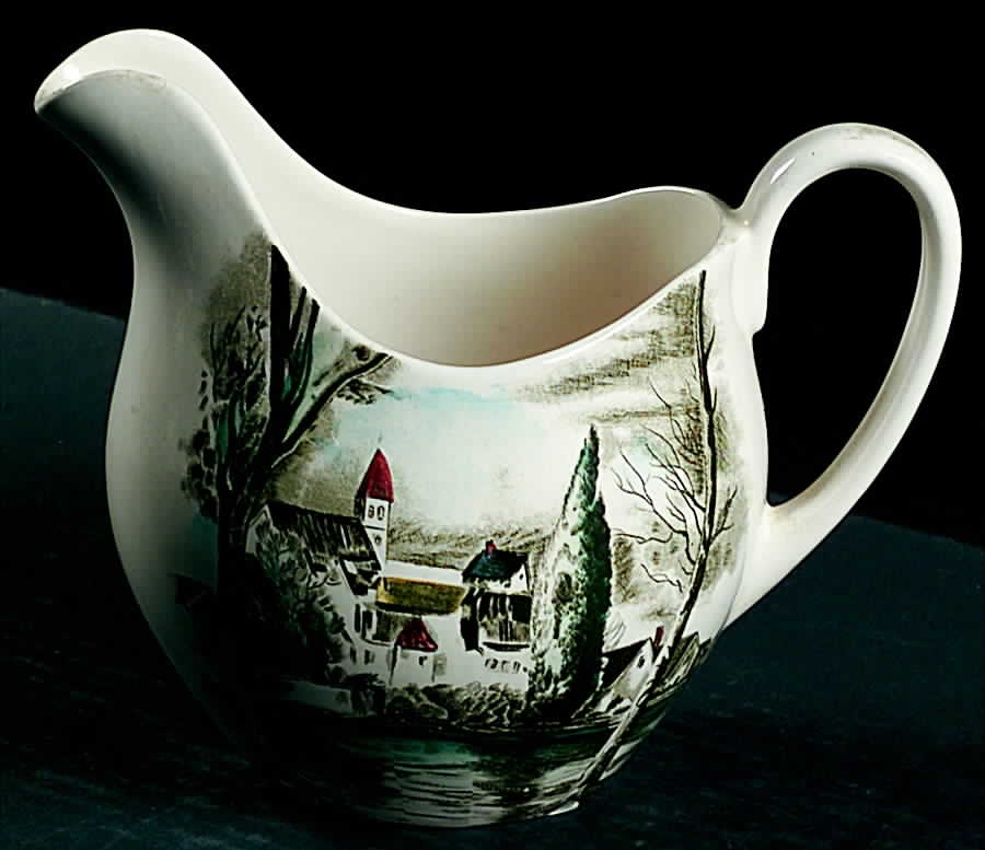 Dream Town Green Multicolor 24 Oz Pitcher by Johnson Brothers-1