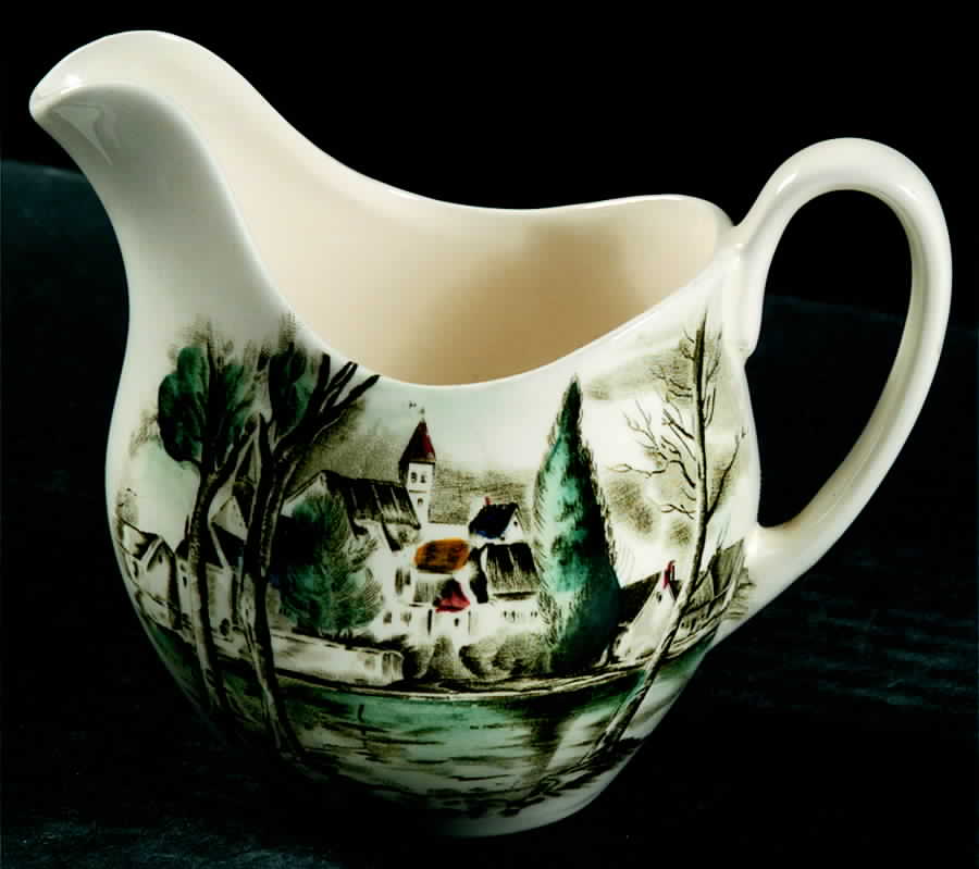 Dream Town Green Multicolor Creamer by Johnson Brothers-1