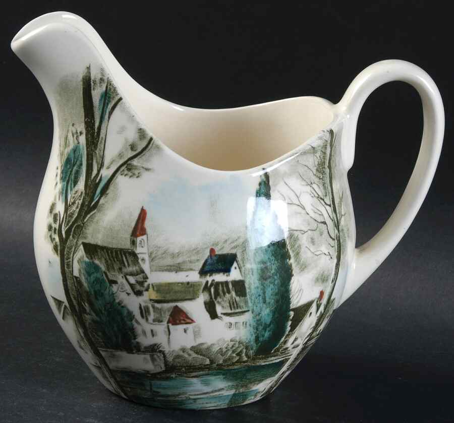 Dream Town Green Multicolor Gravy Boat by Johnson Brothers-1
