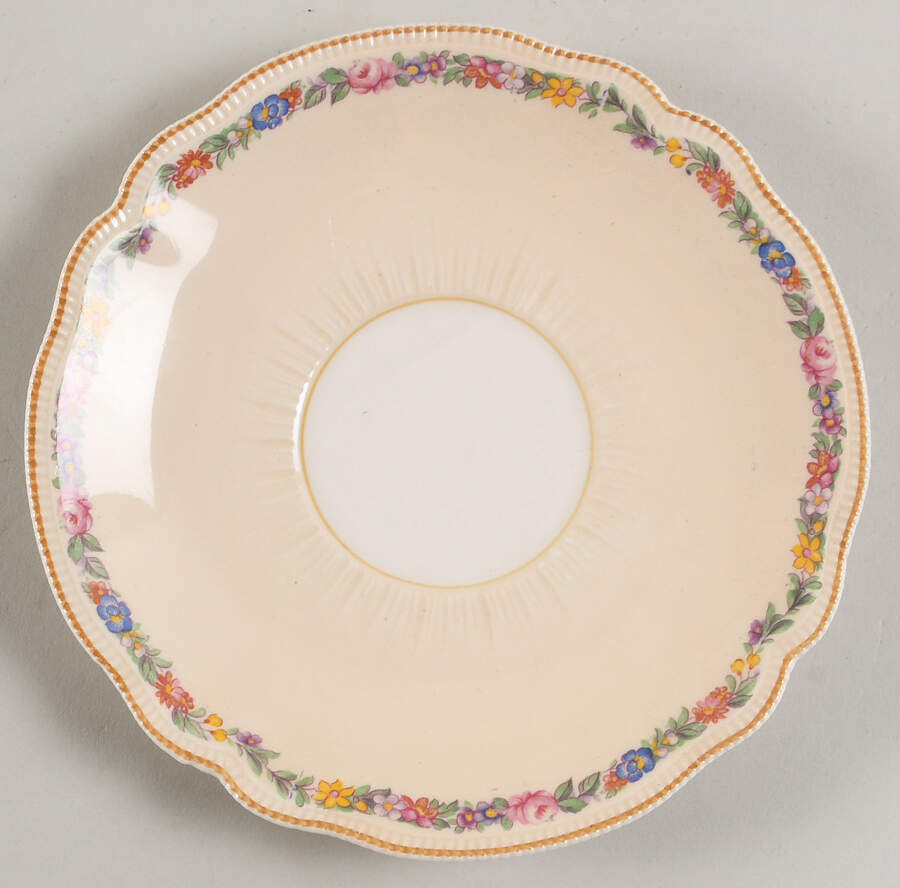Dubarry Saucer for Cream Soup Bowl by Johnson Brothers-1