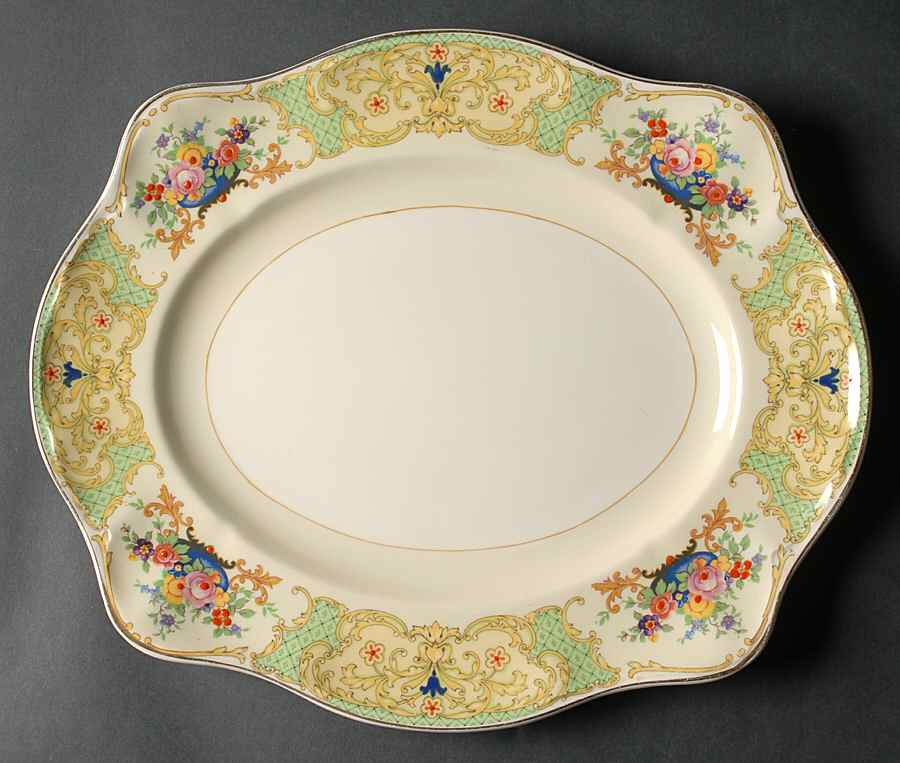 Duchess 13" Oval Serving Platter by Johnson Brothers-1