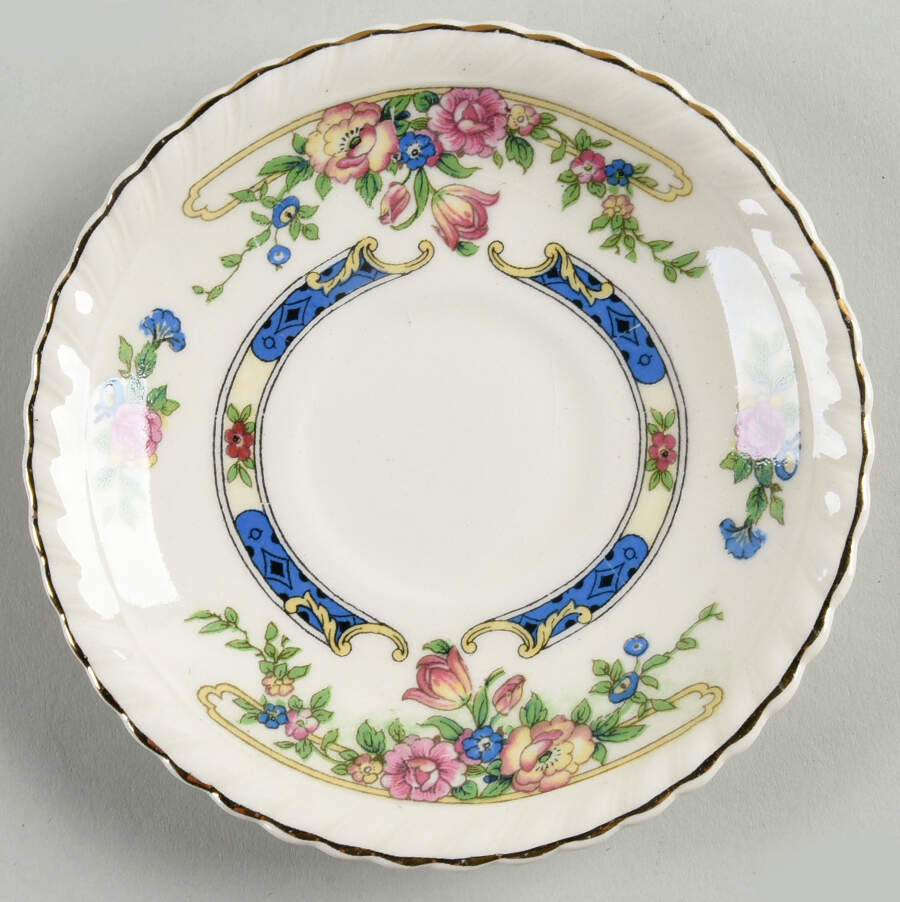 Eastbourne (Old English) Saucer for Demitasse Cup by Johnson Brothers-1