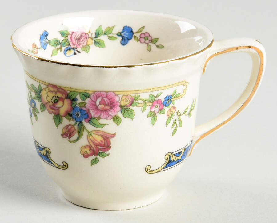 Eastbourne (Old English) Flat Demitasse Cup by Johnson Brothers-1