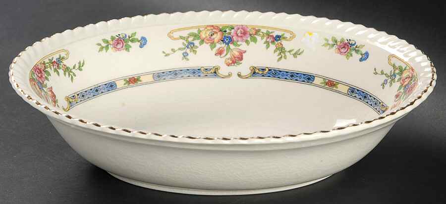Eastbourne (Old English) 9" Oval Vegetable Bowl by Johnson Brothers-1