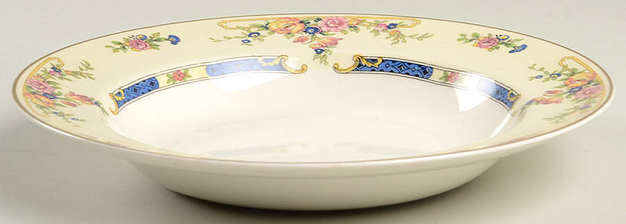 Eastbourne (Pareek) Rim Soup Bowl by Johnson Brothers-1