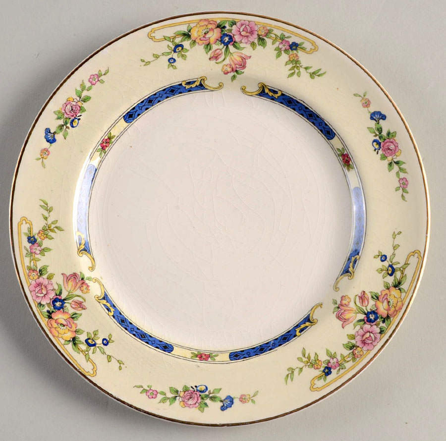 Eastbourne (Pareek) Dessert/Pie Plate by Johnson Brothers-1