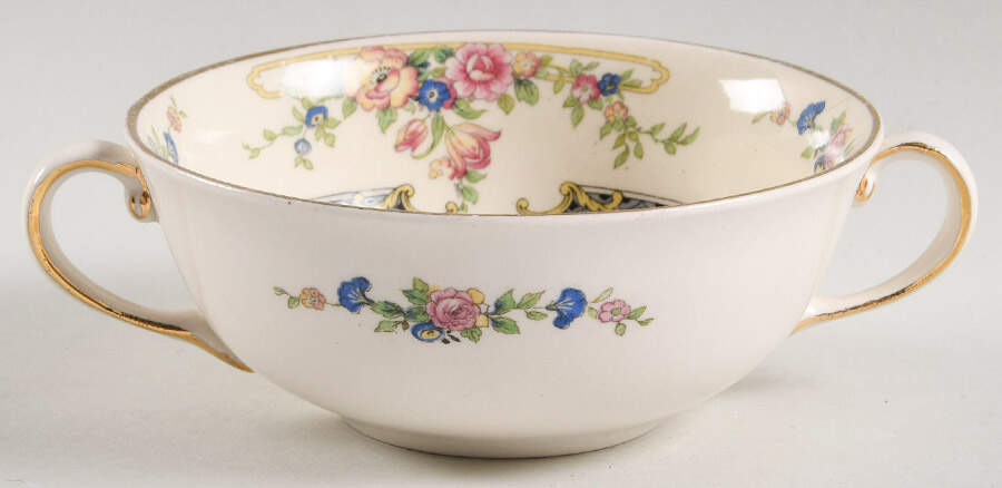 Eastbourne (Pareek) Flat Cream Soup Bowl by Johnson Brothers-1
