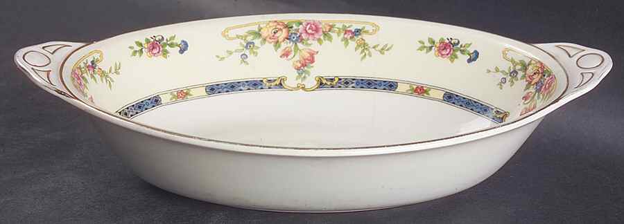Eastbourne (Pareek) 10" Oval Vegetable Bowl by Johnson Brothers-1
