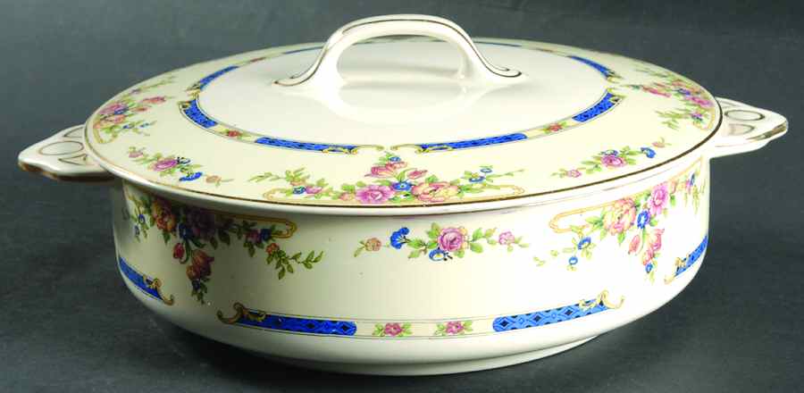 Eastbourne (Pareek) Round Covered Vegetable by Johnson Brothers-1