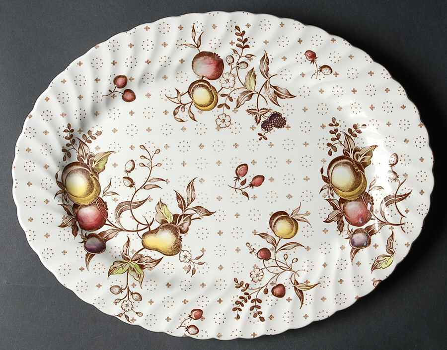 Eddington 11" Oval Serving Platter by Johnson Brothers-1