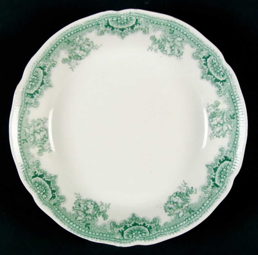 Edgvale Green Coupe Soup Bowl by Johnson Brothers-1