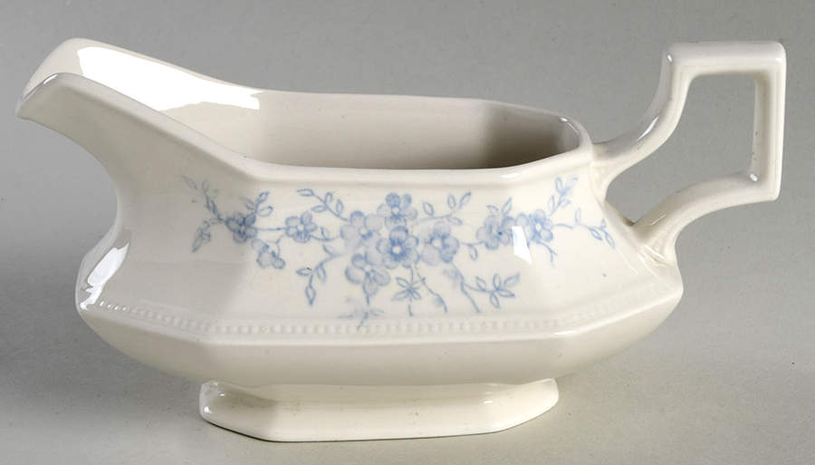 Elegance Blue Gravy Boat by Johnson Brothers-1