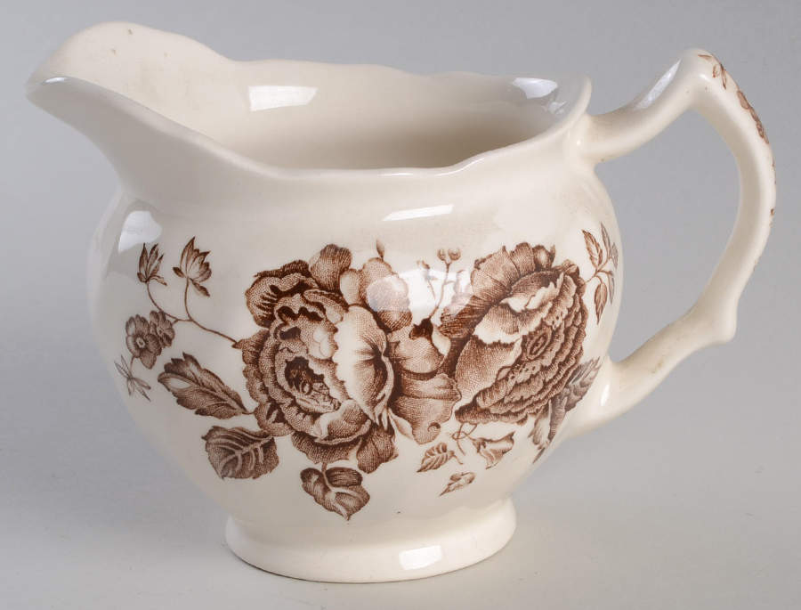 Elizabeth Brown Creamer by Johnson Brothers-1