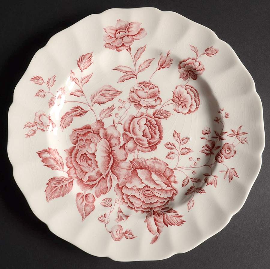 Elizabeth Pink Dinner Plate by Johnson Brothers-1