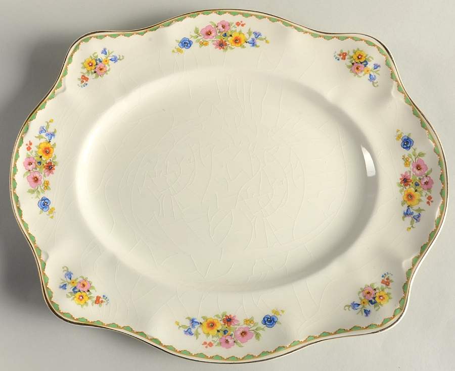 Ellastone 13" Oval Serving Platter by Johnson Brothers-1