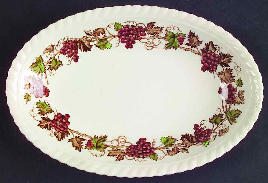 Empire Grape Relish/Gravy Underplate by Johnson Brothers-1