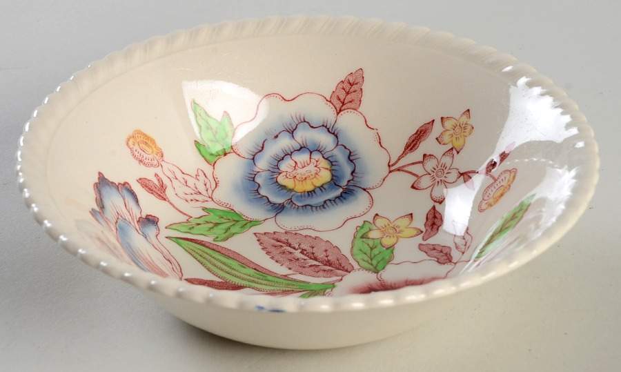English Bouquet (Old English) Coupe Cereal Bowl by Johnson Brothers-1