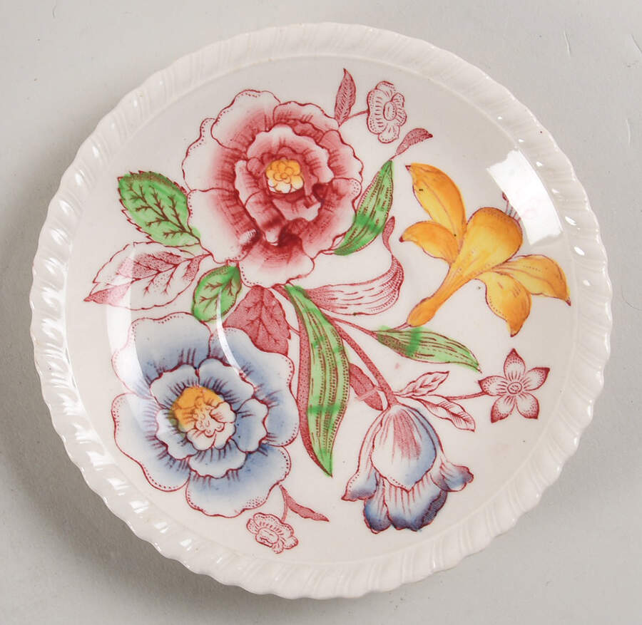 English Bouquet (Old English) Saucer by Johnson Brothers-1